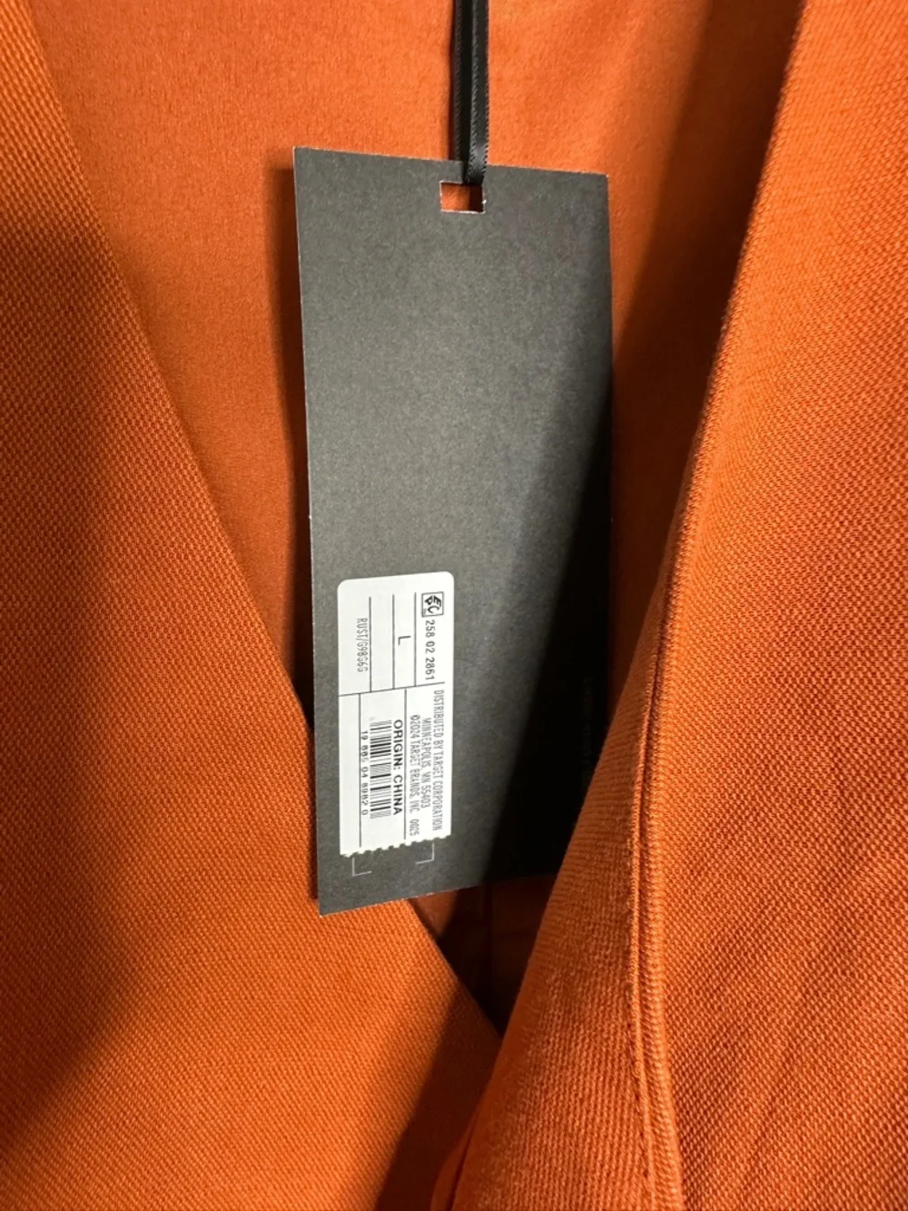 Future Collective Rust Wrap-Front Sleeveless Blouse - Picture 5 of 6